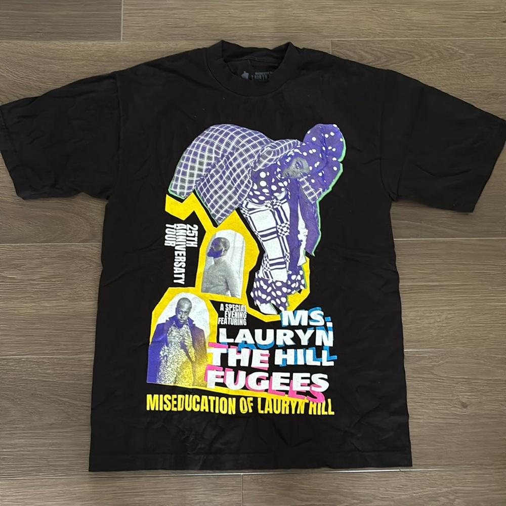 ms lauryn hill 25th anniversary tour tshirt